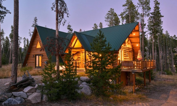Grand Lake Casa | Colorado Log Cabin minutos de lagos, parque nacional y mucho más!