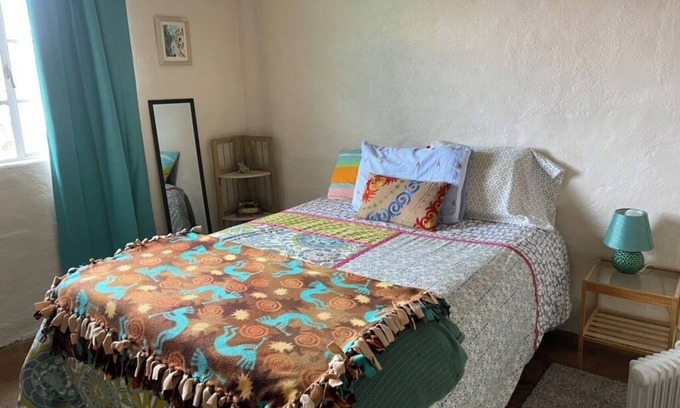 Tyrone Casa | Colorful & cozy adobe perched up in Chihuahua Hill with great views!