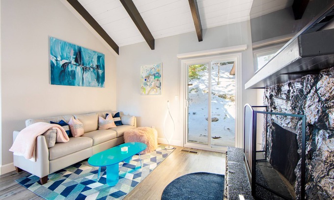 Arrowhead Villas Casa | Colorful home with washer/dryer, AC & wood-burning fireplace in a lovely setting
