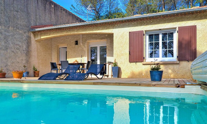 Gard Rhodanien Casa | Alojamiento de 3 habitaciones en Montfaucon