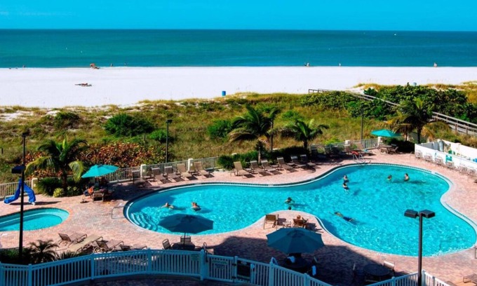 Treasure Island Hotel | Comfort and Convenience! 3 Spacious Units, FREE Parking, Outdoor Pool!