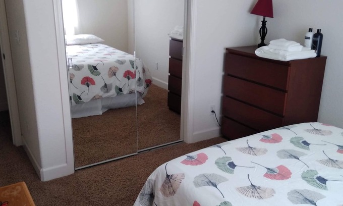 Nut Tree Casa | Comfort and style Full size bedroom.
