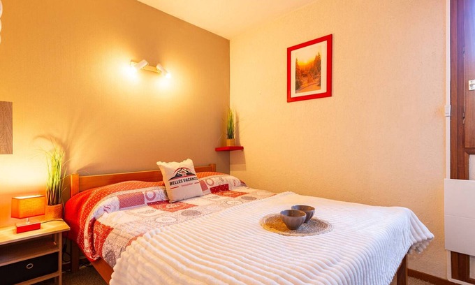 Vignec Apartamento | Comodidad en St Lary: T2, 4 pers, jacuzzi, sauna, gimnasio, parking