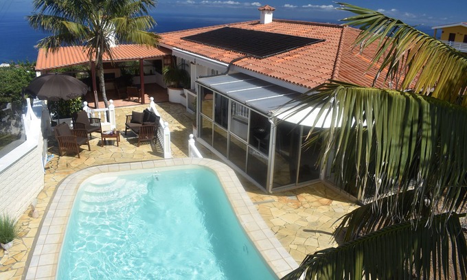 Tacoronte Casa | Confort casa de bienestar con vistas al mar y al Teide