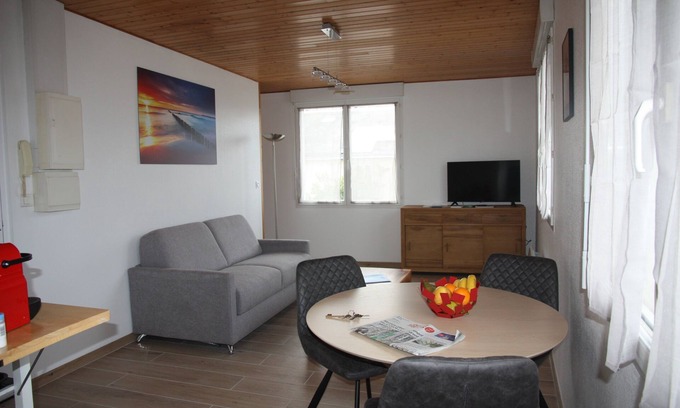 Pont Rousseau Apartamento | Comfortable 2-room apartment near Nantes