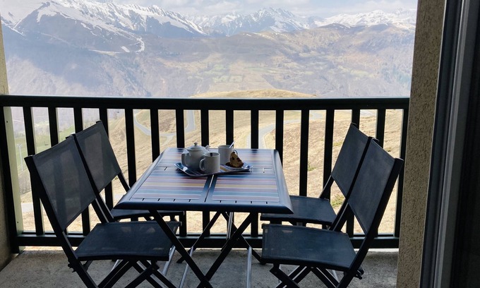 Germ Apartamento | Comfortable apartment in the Peyragudes resort: ideal for 2 families!