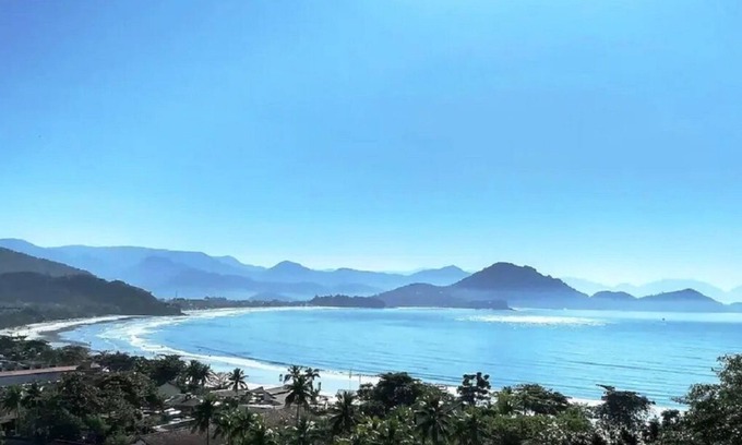 Toninhas Apartamento | Exuberante vista de la Playa de las Toninhas
