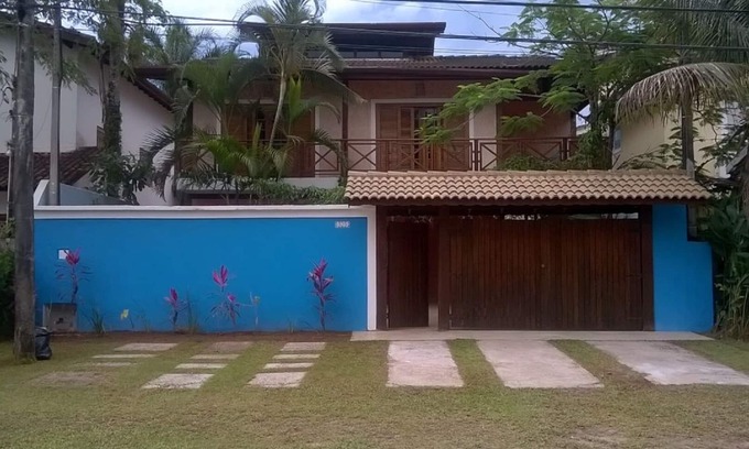 Barra do Una Casa | Cómoda casa de estilo colonial con 5 suites cerca de la playa.
