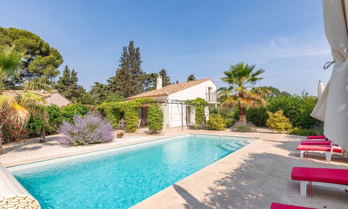 Margon Casa | villa contemporánea con piscina cerca de Pézenas, tranquila y pacífica.