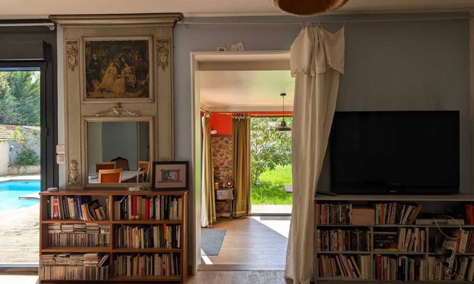 Tresses Casa | Comfortable family home with pool 10 minutes from Bordeaux