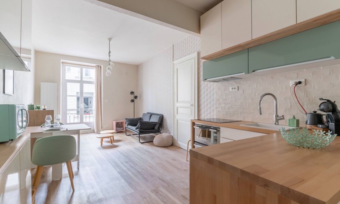 Decre-Cathedrale Apartamento | Cómodo piso en el corazón de Nantes