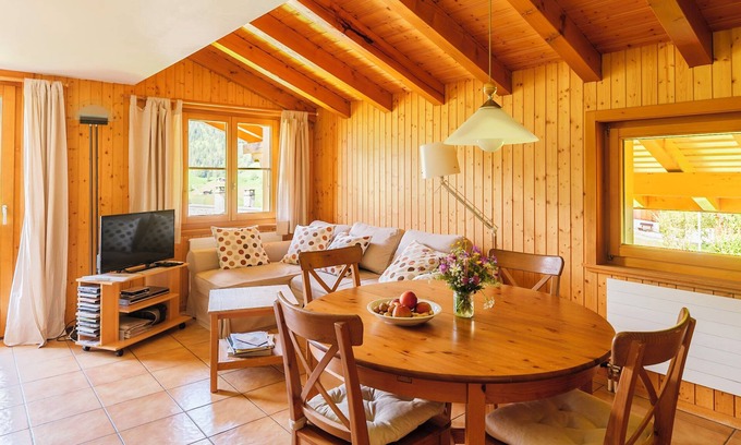 Ormont-Dessus Apartamento | apartamento cómodo y agradable, con vistas a las montañas