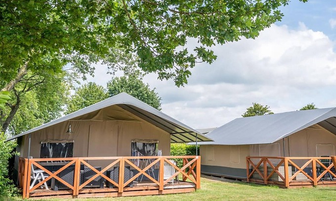 Municipality of Gulpen-Wittem Casa | Cómoda tienda glamping con WiFi en Limburgo