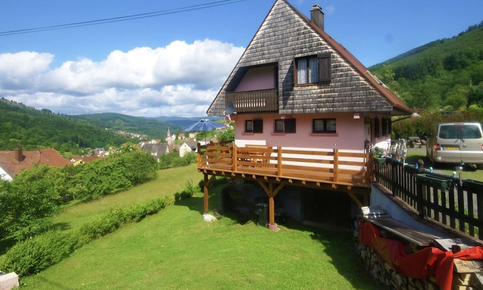 Natzwiller Casa | Cómoda casa de vacaciones con jardín cercado en Natzwiller