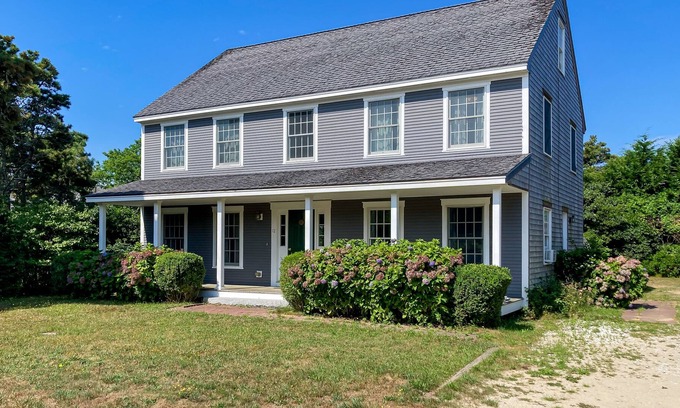 Nantucket Casa | Comfortable home near beaches, town, & airport with patio, WiFi, grill, & W/D