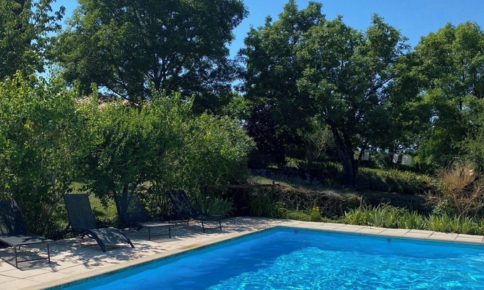 Bagat-en-Quercy Casa | La casa "Hermitage"