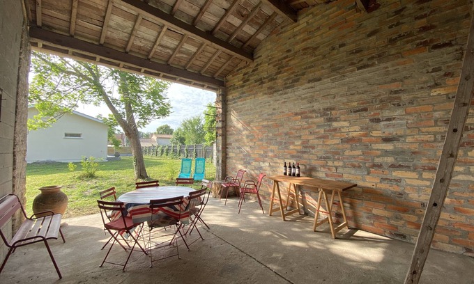 Naujac-Sur-Mer Casa | Comfortable house 15' from the ocean and lake and 30' from the Grands Châteaux du Médoc