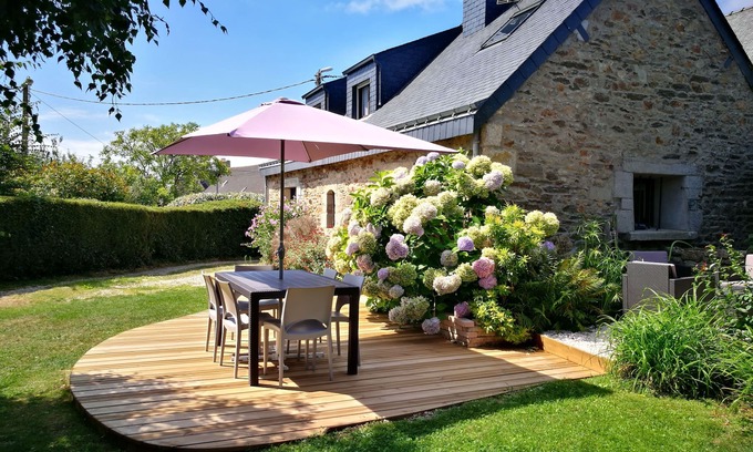 Guidel-Plages Casa | COMFORTABLE LONGERE 500M FROM THE BEACH