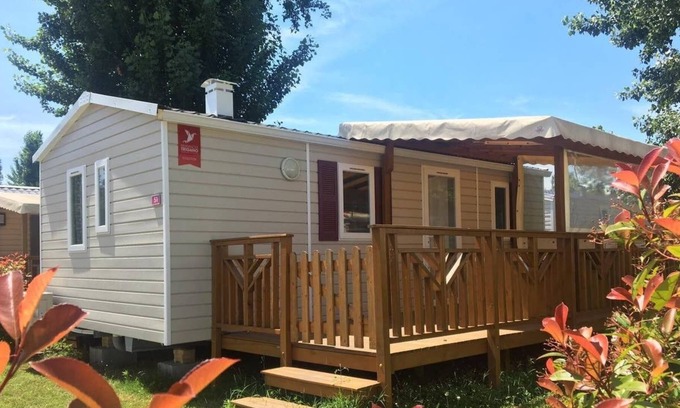 Condrieu Casa | Cómoda casa móvil a orillas del Viarhrôna, cerca de LYON