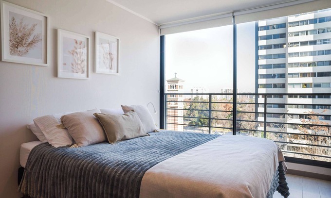 Nunoa Apartamento | Acogedor Estudio | Metro y Plaza Ñuñoa