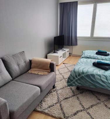Oulu Apartamento | Comfortable studio close to Oulu center, free parking