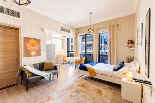 Mirdif Apartamento | Comfortable Studio in Mirdif Hills - Peaceful Living with Pool & Gym Amenities, Managed by Think Realty