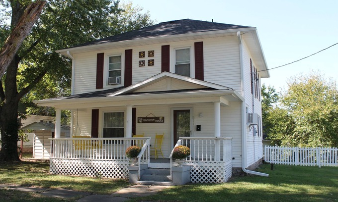 Hamilton Casa | Comfortable Two-Story Family Home in Picturesque Small Town USA