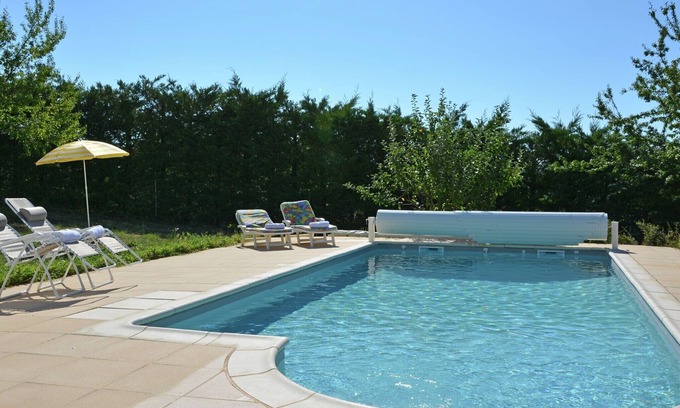 Coux Villa | Villa confortable en Coux Francia con piscina privada