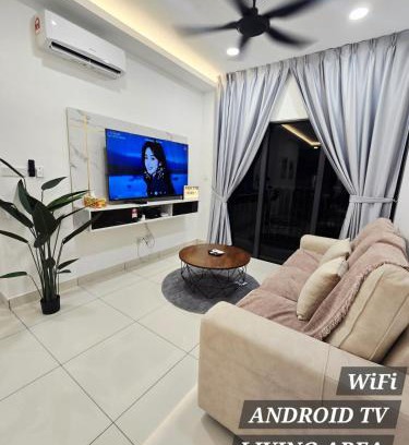 Kampung Bukit Dukong Apartamento | Comfy Cheras C180 Belakong Tradres Park 3BR 2 Bath Room 2 Carpark