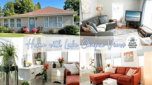 Berrien Springs Casa | Comfy Escape with Lake Chapin views