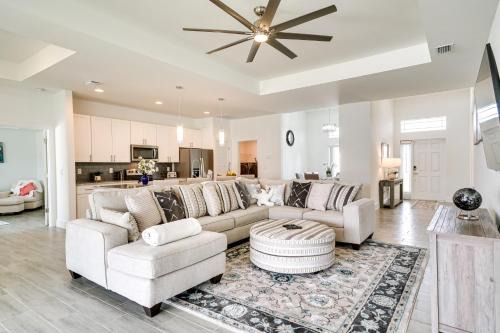 Westminister Casa | Comfy Lehigh Acres Getaway with Yard and Fireplace