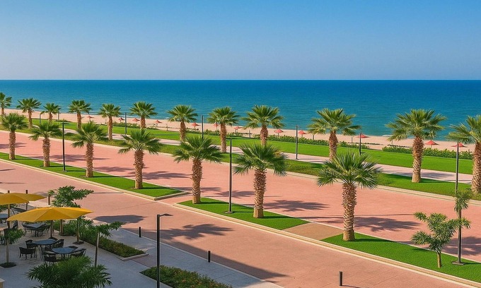 Al-Manasrah Chalet De Esquí | Cómodo apartamento junto al mar