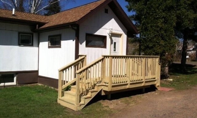 Birchwood Casa | Comfy Trailside Retiro noroeste Wi, zona de Birchwood, Hayward, Rice Lake