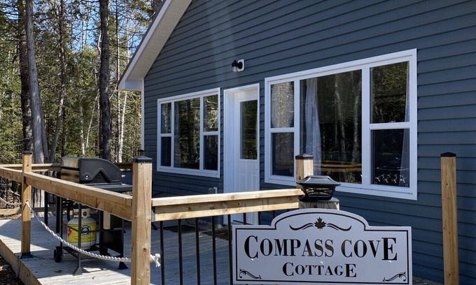 Saint Croix Cabaña | Compass Cove Cottage on tidal river
