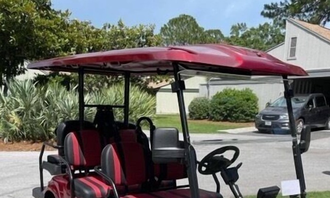 Sandestin Cabaña | COMPLETELY RENOVATED home in Augusta Village w/ 6 seat golf cart!