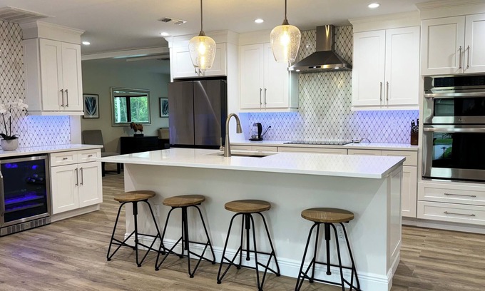 Palm River Estates Casa | Completely renovated 3-bedroom, heated pool home, privacy, near Naples beach!