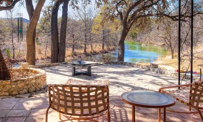 Rio Frio Casa | Completely secluded 100 acre ranch. Luxury home, Private creek