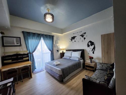 Lapu-Lapu Apartamento | Condo Azur Suites A326 Amani Resorts Residences , 5 minutes Airport, Netflix, Stylish, Cozy with Luxurious Swimming Pool