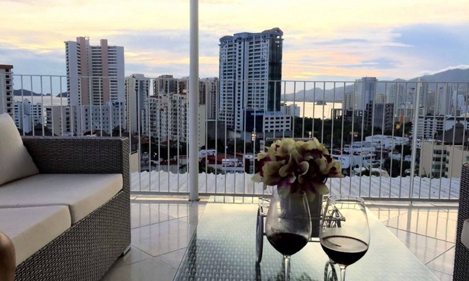Alta Costa Azul Condominio | Condominio con hermosa vista de la bahía de Acapulco, a 10 minutos de la playa