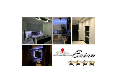Evian-les-Bains Apartamento | Confidentiel Standing - Terrasse & Parking Privé - Port de Plaisance