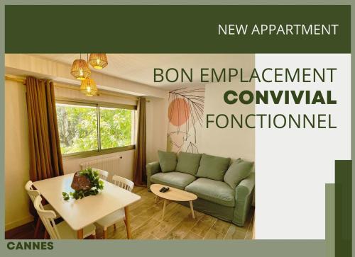 Carnot Apartamento | Confortable et proche du Palais des Festivals
