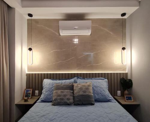 Vila Nova Apartamento | Conforto com ar, tvs smart, na quadra da praia do Forte, em frente à Feira Artesanato