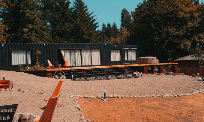 San Carlos de Bariloche Cabina | Container cabin in the middle of the forest! Close to most tourist attractions!