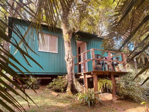 Augusta Apartamento | Container com Deck e Vista I Climatizado e Aconchegante em Curitiba na Natureza