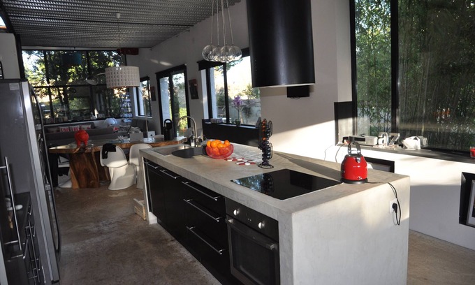 Villetelle Villa | Villa contemporánea, 4 habitaciones 230 m2