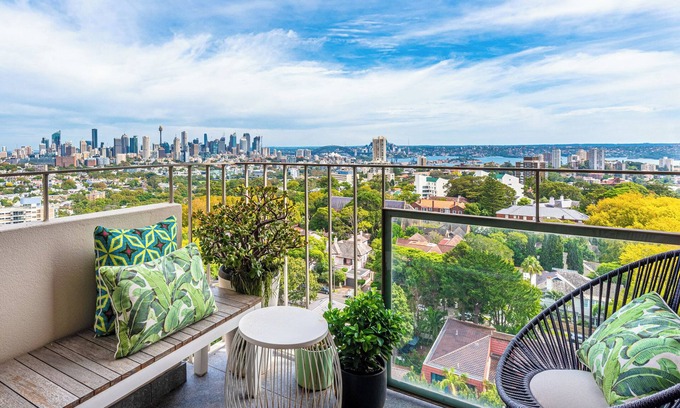 Woollahra Apartamento | Contemporary and Spacious with 360 views