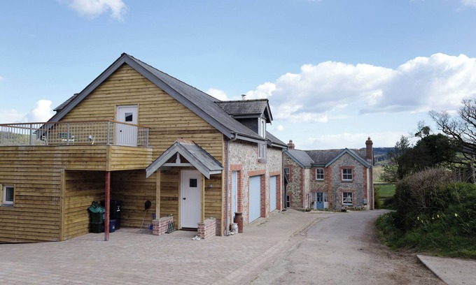 Colyton Cabaña | Granero contemporáneo en un entorno rural encantador cerca de la costa jurásica
