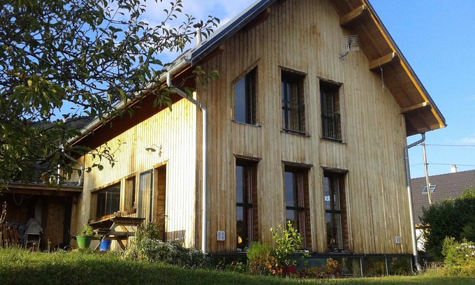 Sarcenas Casa | casa contemporánea, parque regional de Chartreuse