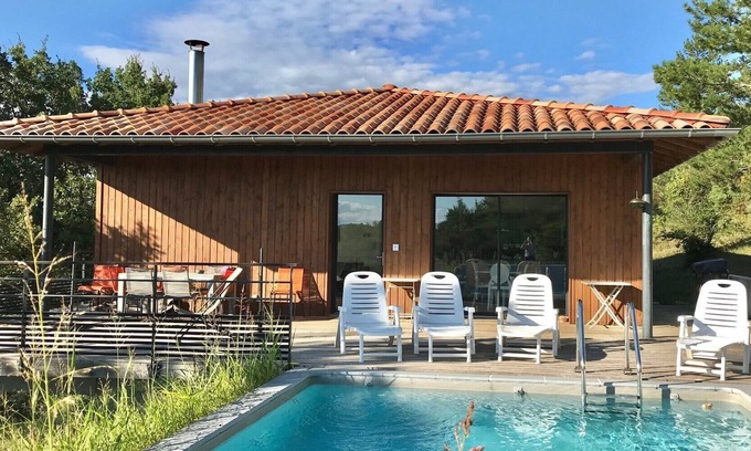 Manas Casa | Casa contemporánea con piscina en el corazón de la Drôme provenzal