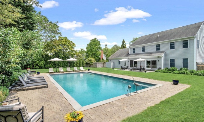 Village of Southampton Casa | Contemporary Southampton Village Home Walking Distance to Town, Pool,...